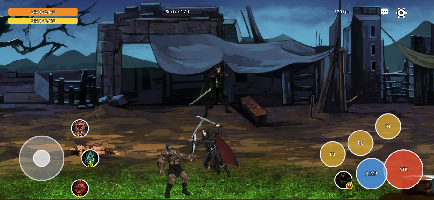 Fall of Pentapolis — Night raid